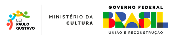 Logotipo Ministério da Cultura - Governo Federal - Lei Paulo Gustavo