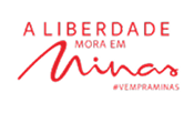 Logotipo "A Liberade mora em Minas"